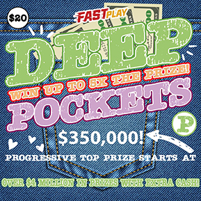 Progressive Top Prize Starts At $350,000!