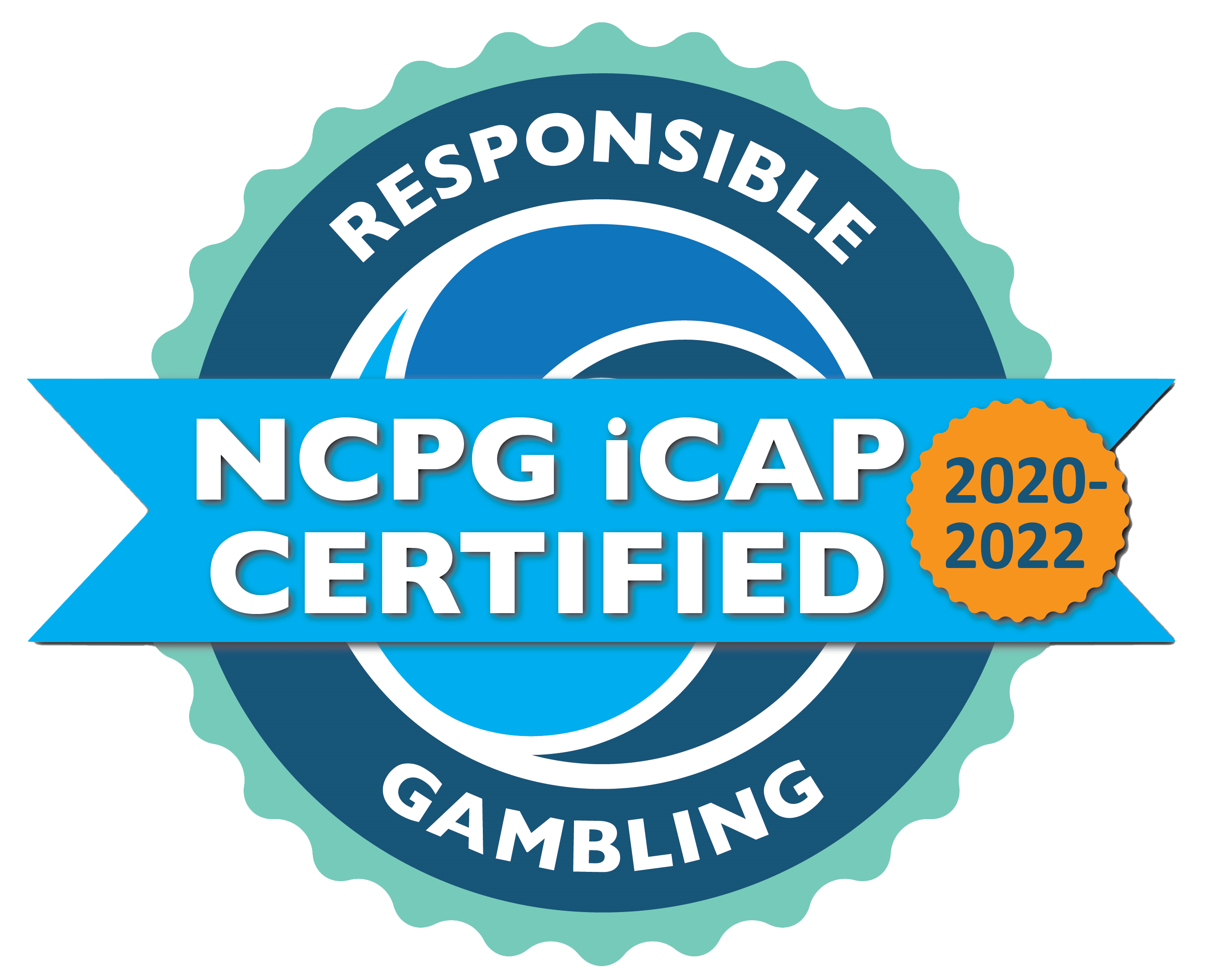 Responsible Gambling NCPG iCAP Certified 2020-2022