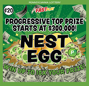Progressive Top Prize Starts At $300,000!