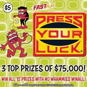 Top Prizes of $75,000!