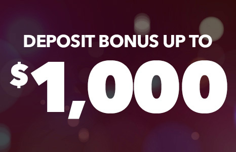 Deposit Bonus up to $1,000