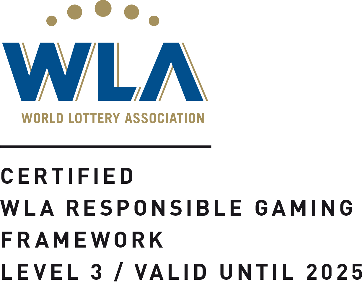 Certified WLA Responsible Gaming Framework Level 3 Valid until 2025