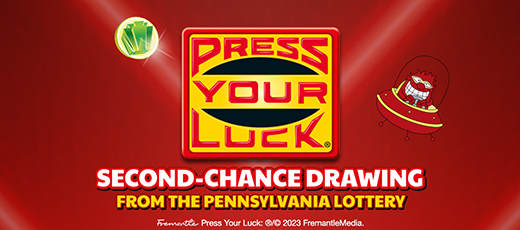PRESS YOUR LUCK Second-Chance Drawing